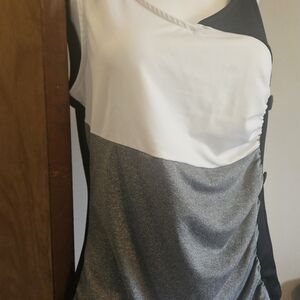 Chic Black and White Tank Top